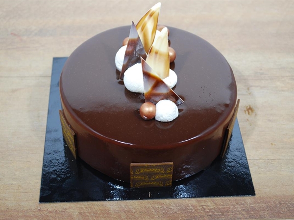 Chocolade Vanille Mousse Taartje